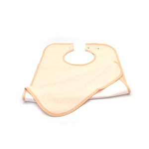 Bavoir Lavable Imperméable Abricot