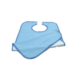 Bavoir Lavable Imperméable Bleu