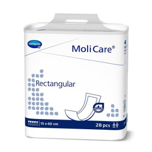 Molicare Rectangular 5 Gouttes - 15 x 60 cm