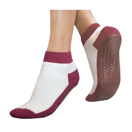 Chaussettes Antiglisse Suprima Bordeaux - Pointure 39/42