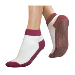 Chaussettes Antiglisse Suprima Bordeaux - Pointure 39/42