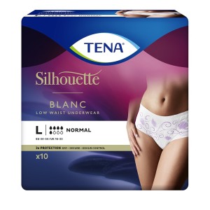 Tena Silhouette Normal Blanc - LARGE