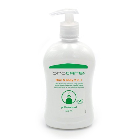 Procare Crème Douche 2 en 1 Corps et Cheveux - 500 ml