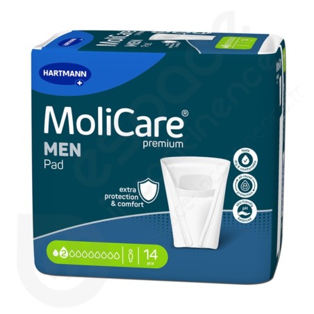 Molicare Men Pad 2 Gouttes Molicare Men Pad 2 Gouttes
