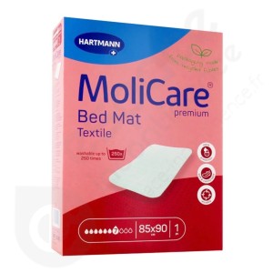 Molicare Bed Mat Textile 7 Gouttes - 85 x 90 cm