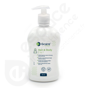 Gcare Proskin Crème Douche 2 en 1 Corps et Cheveux - 500 ml