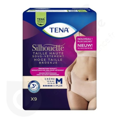 Tena Silhouette Plus Crème - MEDIUM Tena Silhouette Plus Crème - MEDIUM
