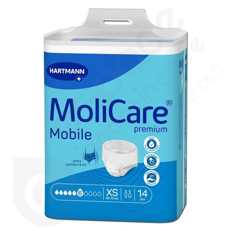 Molicare Mobile 6 Gouttes - XS