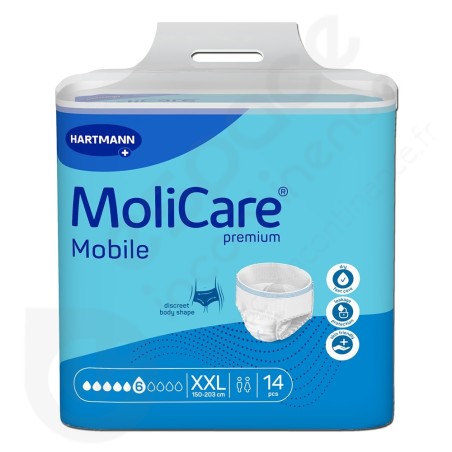 Molicare Mobile 6 Gouttes - XXL