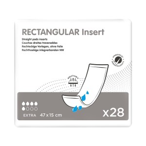 Rectangular Insert Extra - 15 x 47 cm
