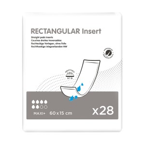 Rectangular Insert Maxi Plus - 15 x 60 cm