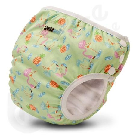 Culotte d'Apprentissage et Maillot de Bain 2 en 1 Bambinex Flamant Rose - XS Culotte d'Apprentissage et Maillot de Bain 2 en 1 Bambinex Flamant Rose - XS