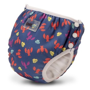 Culotte d'Apprentissage et Maillot de Bain 2 en 1 Bambinex Homard - MEDIUM
