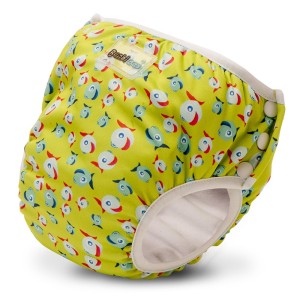 Culotte d'Apprentissage et Maillot de Bain 2 en 1 Bambinex Poisson Vert - MEDIUM